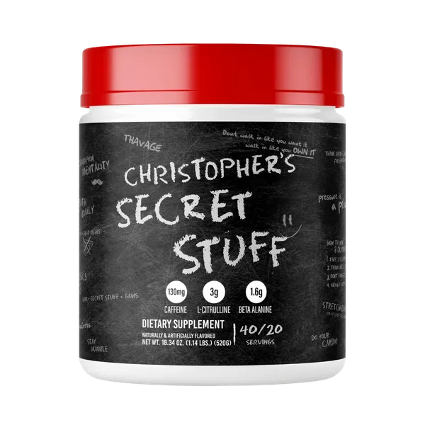 Thavage CBUM Pre-Workout Powder