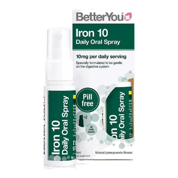 Iron 10mg Oral Spray Pomegranate