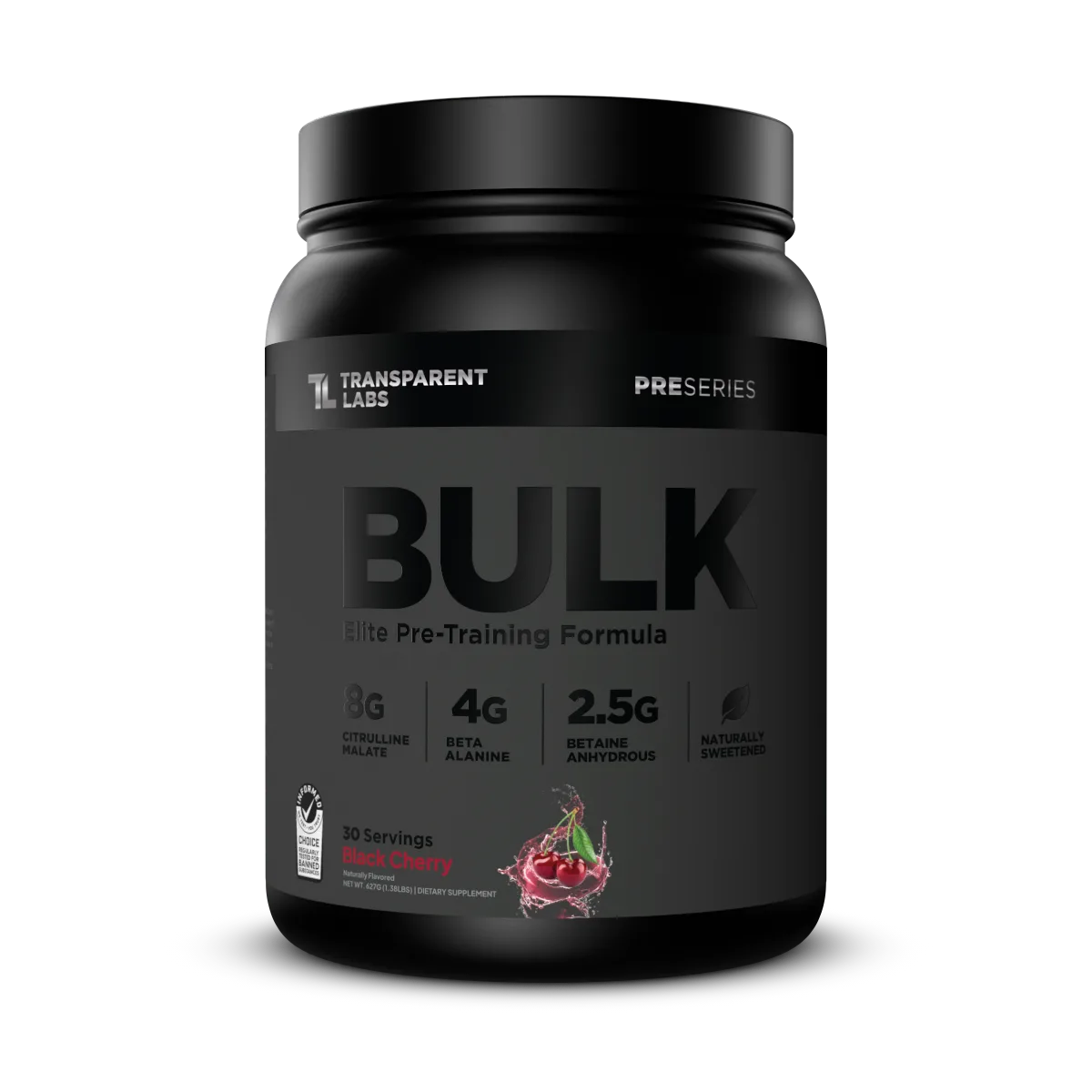 Bulk Black Pre-Workout, Black