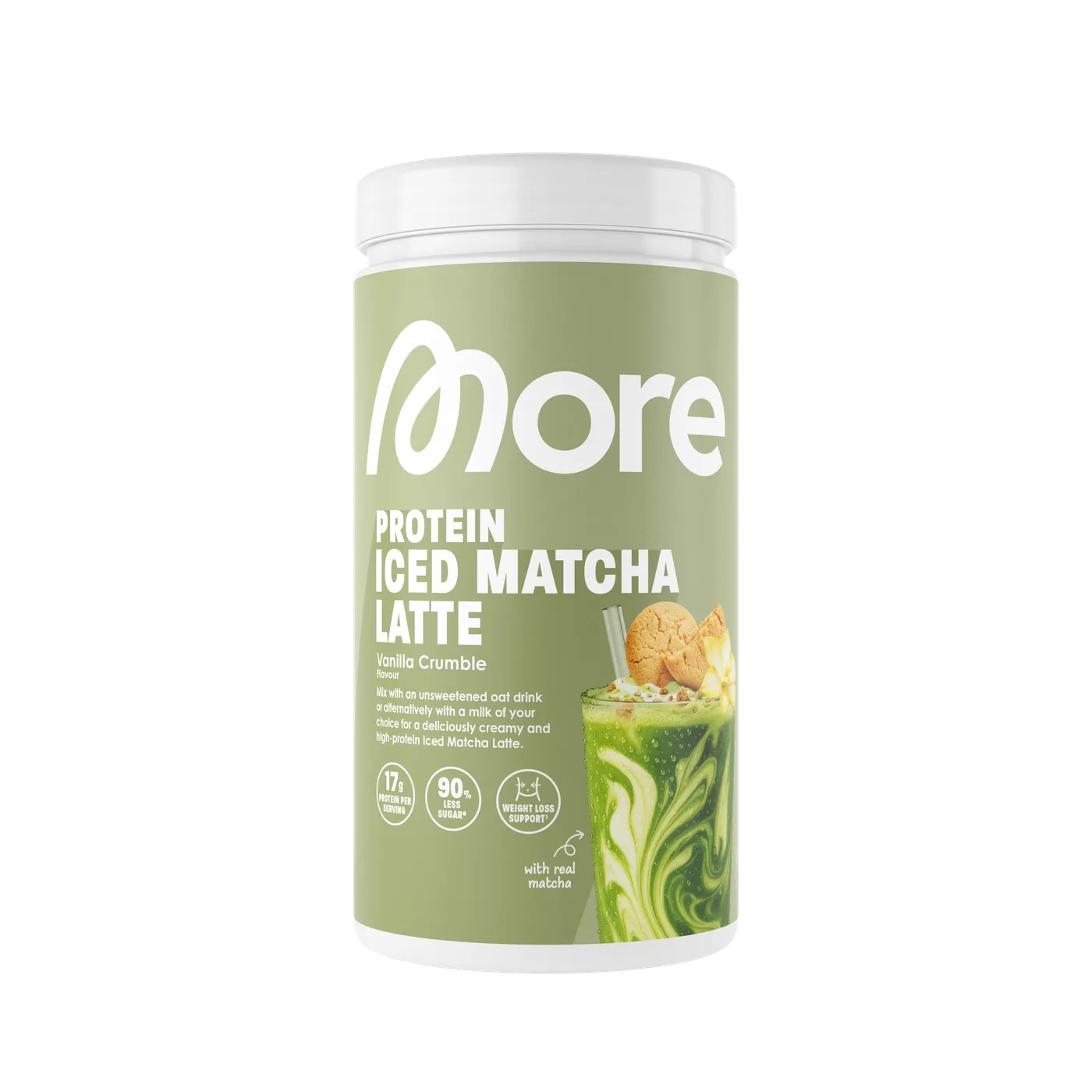 More Protein Iced Matcha