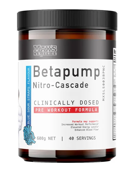 Max’s Betapump Nitro-Cascade