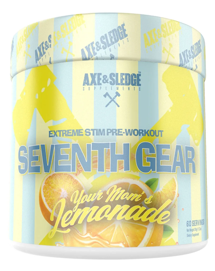 Axe & Sledge Seventh Gear Pre-Workout – Your Mom’s Lemonade 30 Serves
