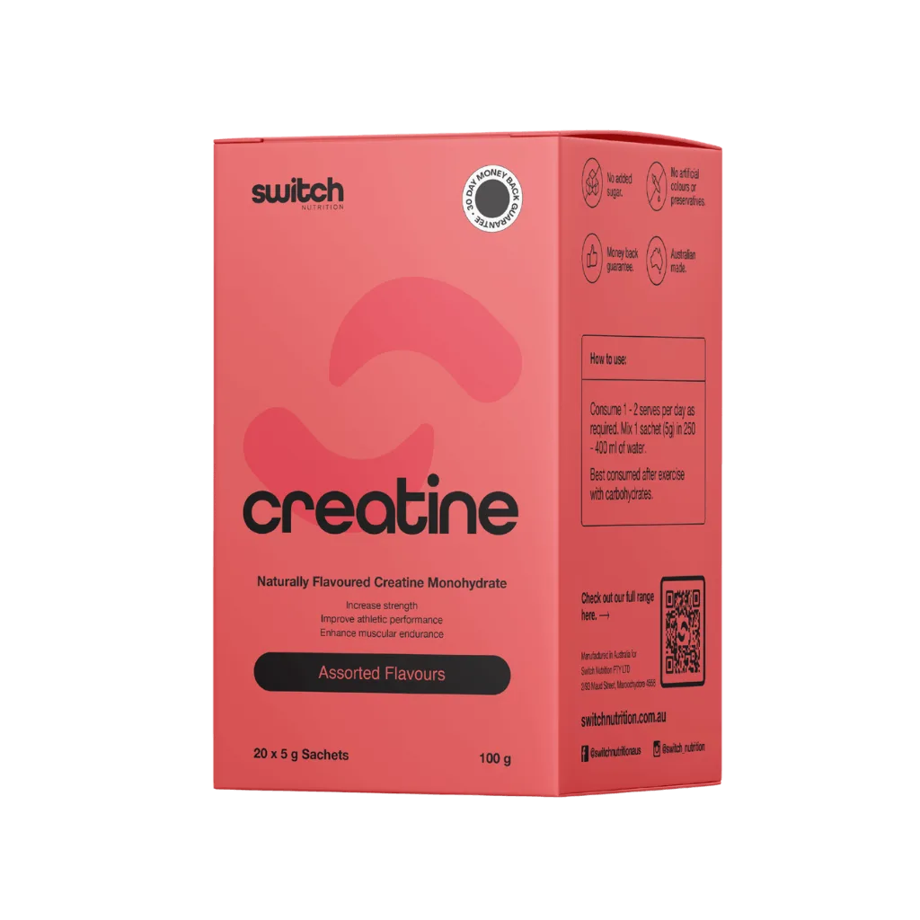 Flavoured Creatine Monohydrate Box – 20 ×