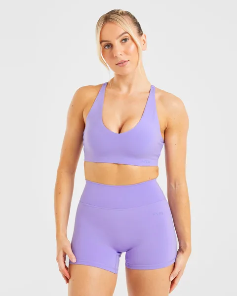 Staple Sports Bra Vibrant Violet