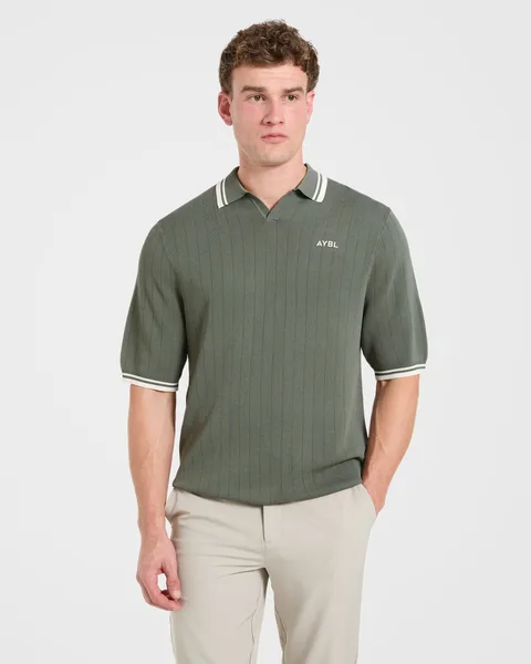 Classic Knitted Polo – Hillside