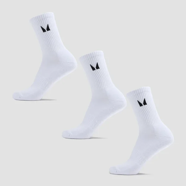 MP Unisex Crew Socks (3 Pack) UK 2-5