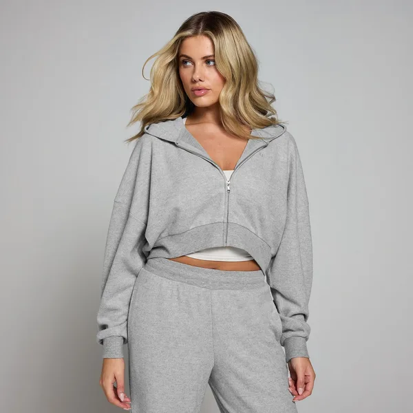 MP zachte hoodie met doorritssluiting voor dames Gemêleerd L