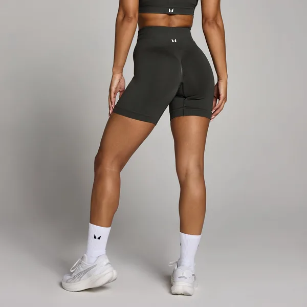 MP Dames Tempo Naadloze Scrunch Short Nachtgrijs XL