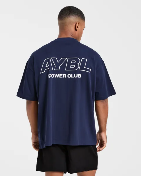 Power Club Oversized T Shirt –