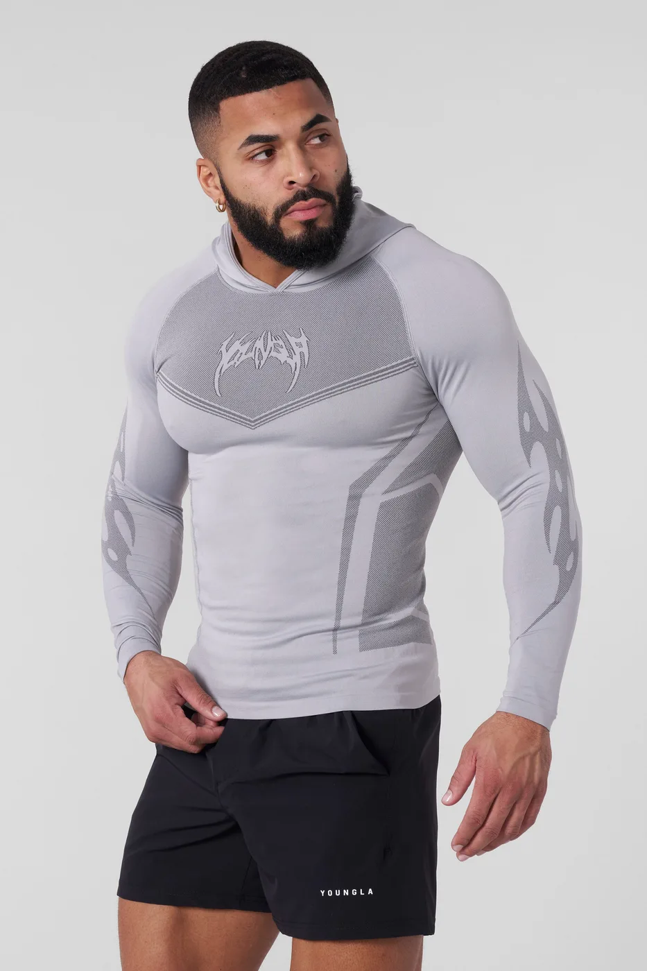 8062 Warrior Compression Hoodies
