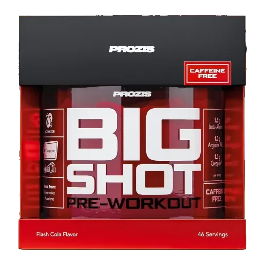 Big Shot Pre-workout cafeïnevrij