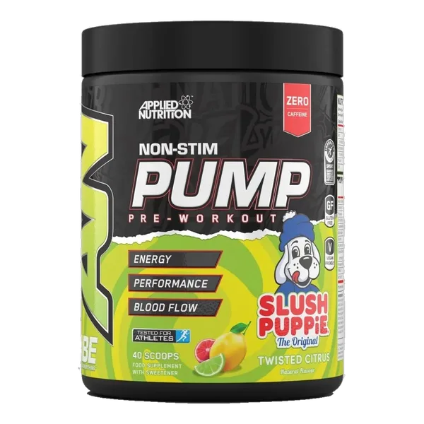 ABE Pump Zero Stim Pre-Workout – Slush Puppie Twisted Citrus