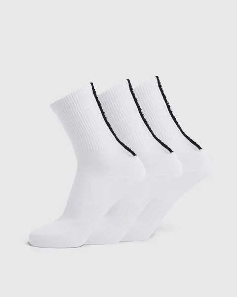 Everyday Back Stripe Crew Socks (3 Pack)
