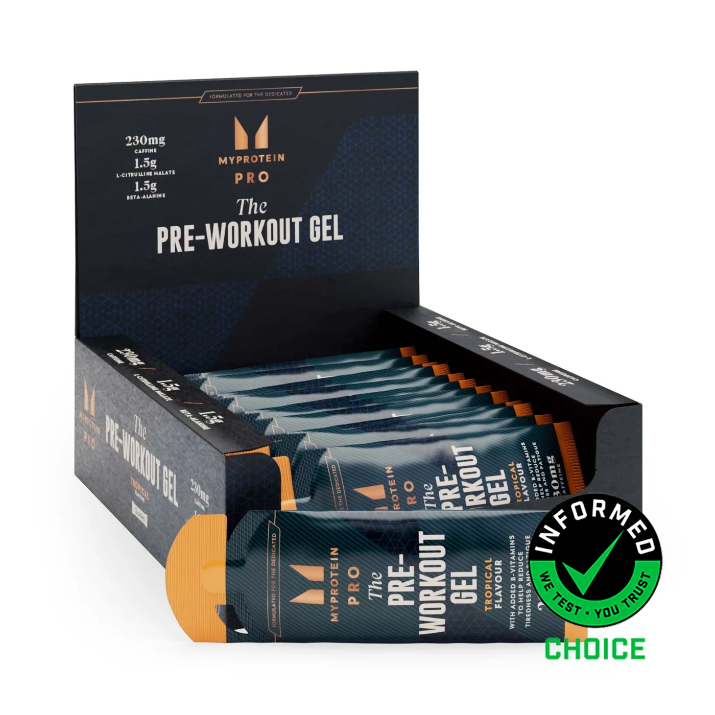 THE Pre Workout Gel – 12 x