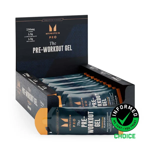 THE Pre Workout Gel – 12 x