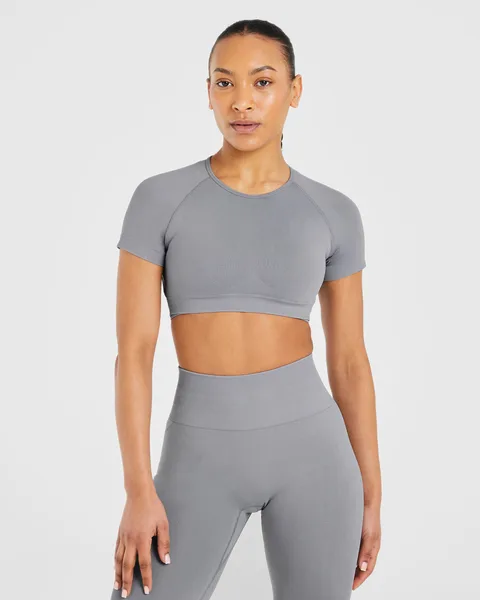 Power Seamless Crop Top –