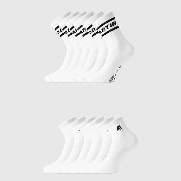 12-pack Gym Max Socks Bundel