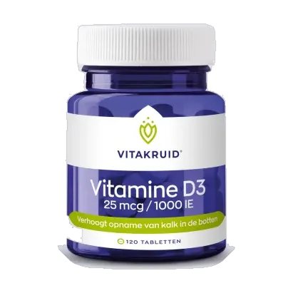 Vitamine D3 25 mcg 1000 IE