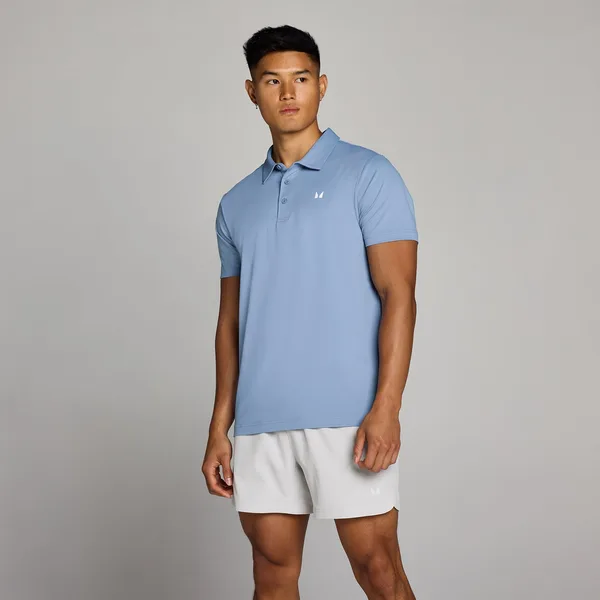 MP Men's Training Polo Shirt Mistblauw L