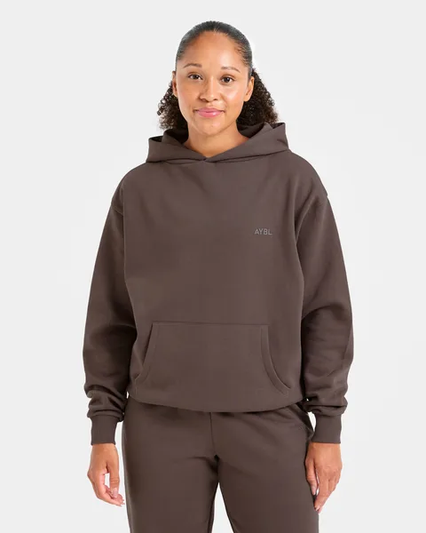 Lifestyle Oversized Hoodie – Umber