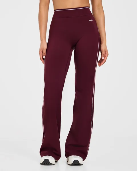 Form Flared Leggings – Deep Mulberry