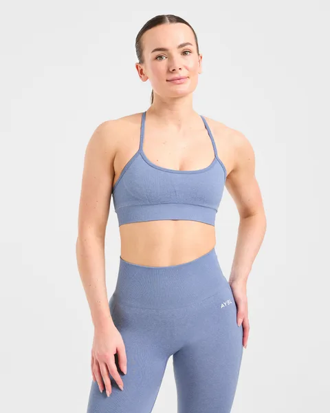 Empower Seamless Sports Bra – Blue Marl