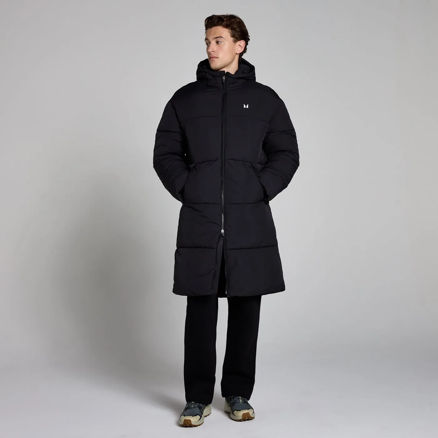 MP Herren Lange Steppjacke
