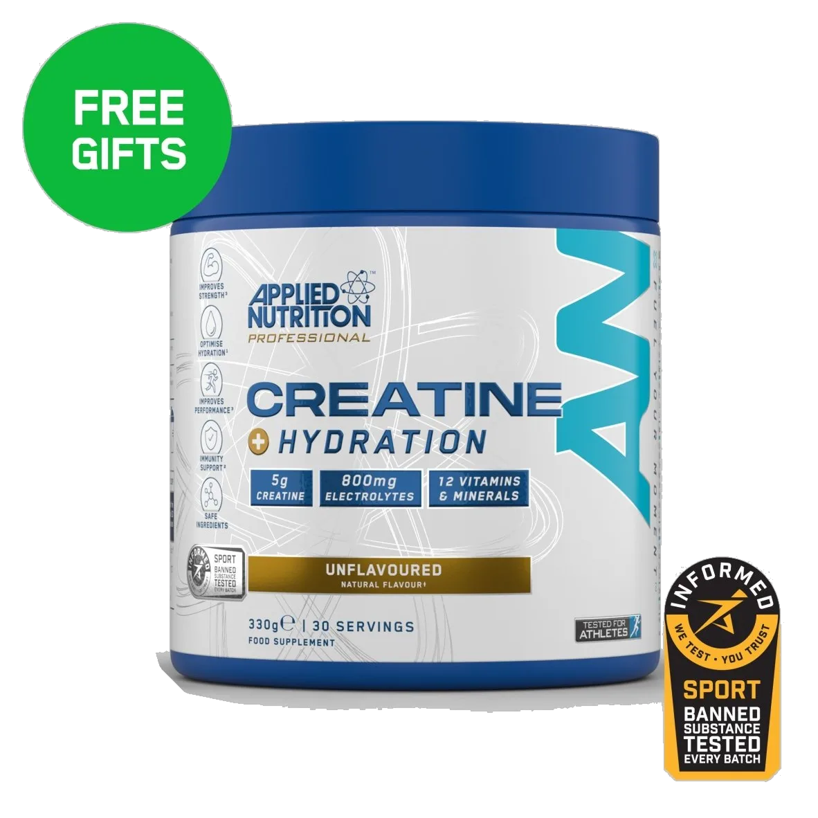 Creatine + Hydration Powder 416g