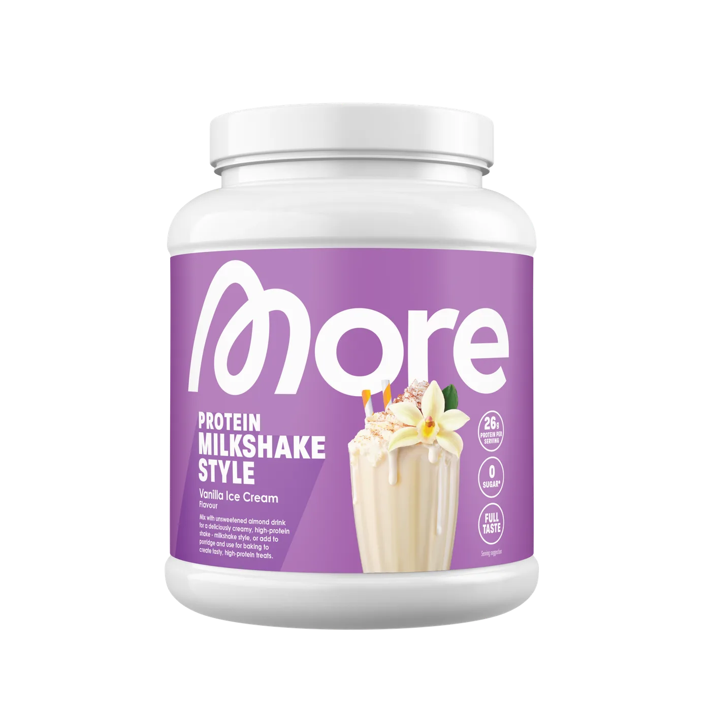 More Protein Milkshake Style