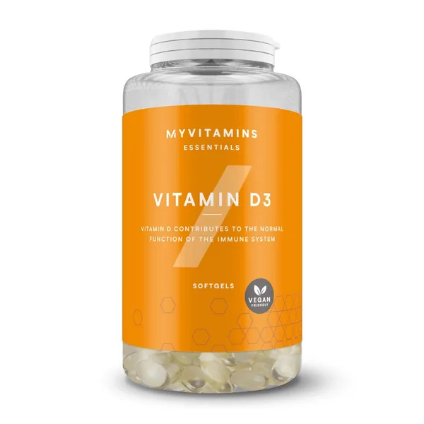 Vitamin D3 Softgels – – Vegan