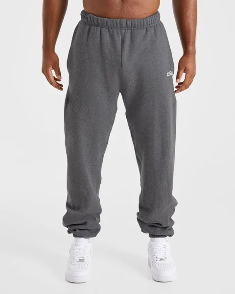 Essential Oversized Joggers Charcoal