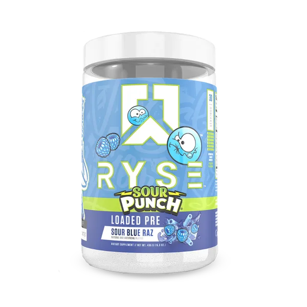 Ryse Loaded Pre Sour Blue Raz