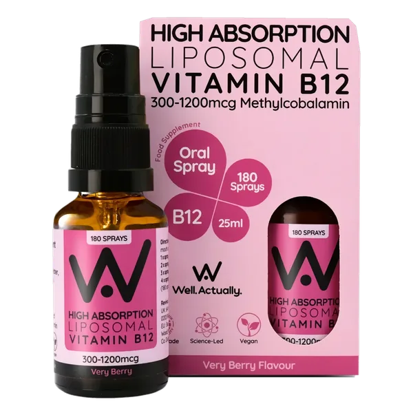 Liposomal Vitamin B12 – 200 Sprays – Very