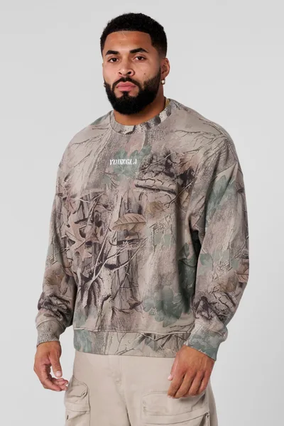 Tree Camo Collection Crewnecks