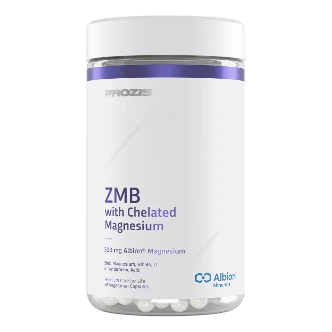 ZMB con Albion® magnesiumbisglycinaat 60 vegetarische cápsulas