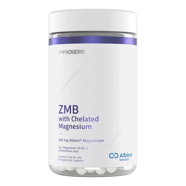 ZMB con Albion® magnesiumbisglycinaat 60 vegetarische cápsulas