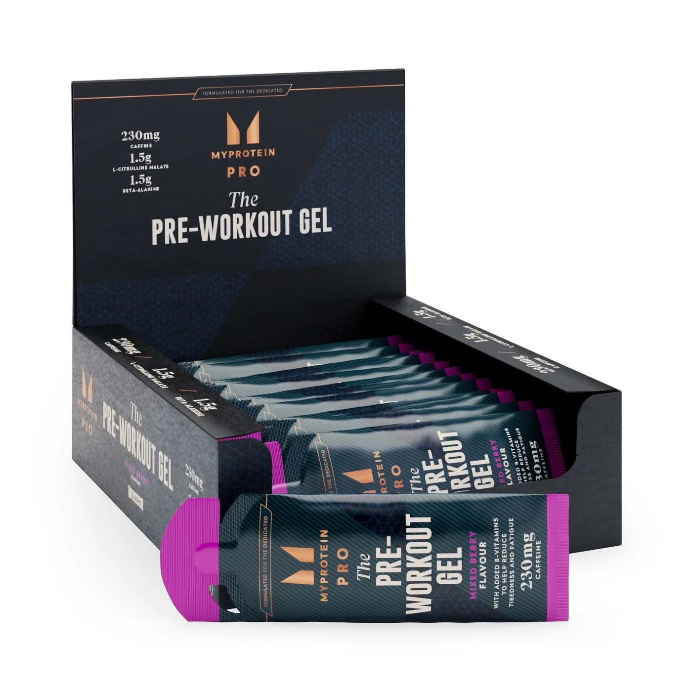 Pre-Workout Gel Gemixte Bessen