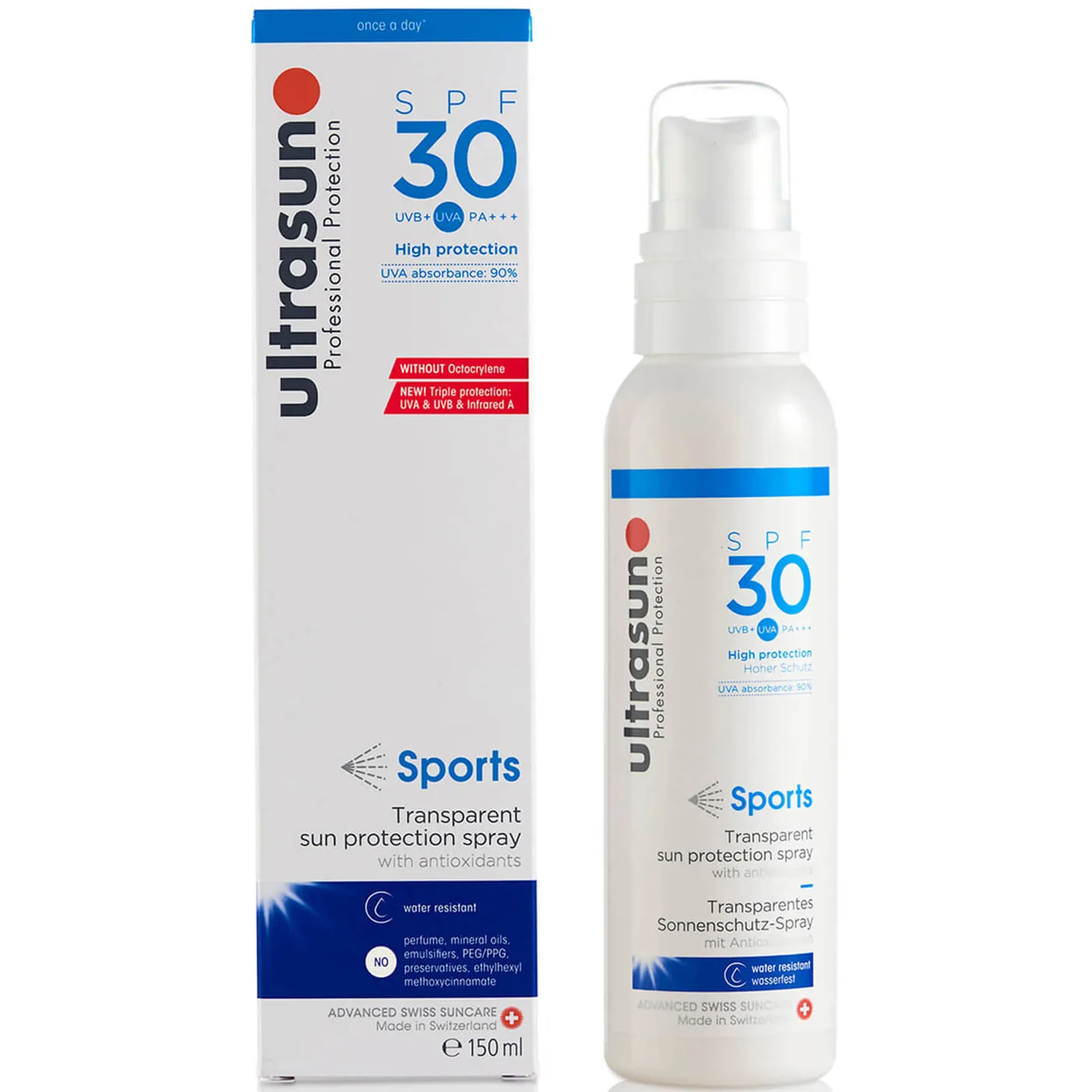 Clear Spray SPF 30 – Sports Formula