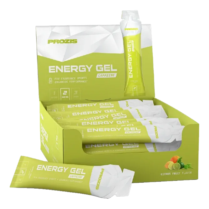 Energy Gel + Koffein Citrusvruchten 24x50g