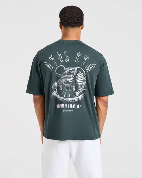 Venom In Every Rep Oversized T Shirt –