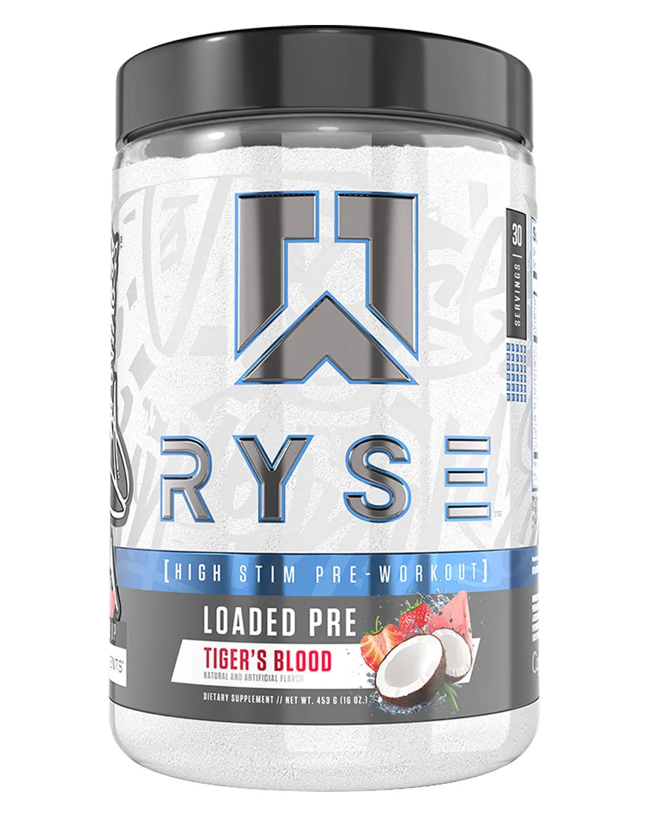 Loaded Pre Workout Tigers Blood 30 Serves