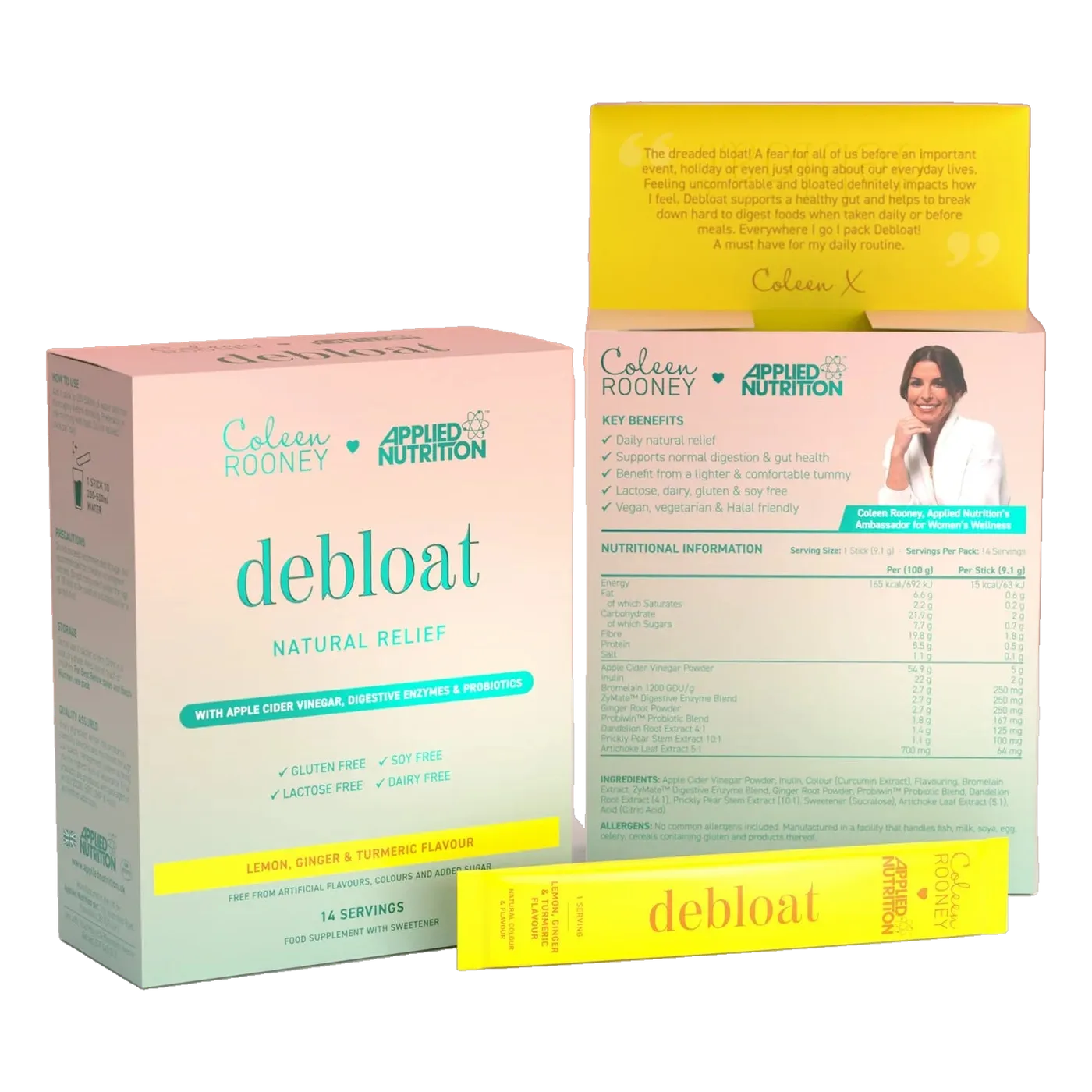 Coleen’s Debloat Powder Lemon + Ginger + Turmeric