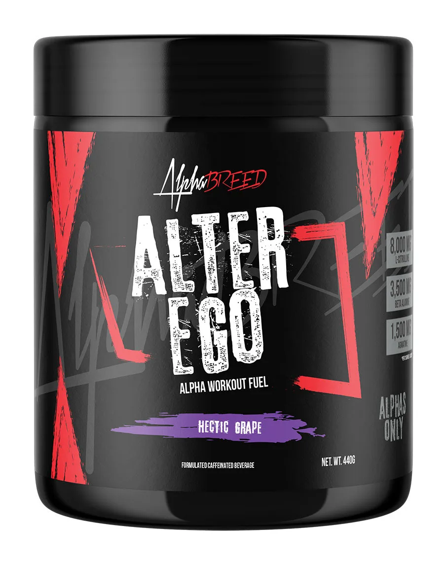 Alter Ego Pre-Workout Hectic Grape 40 Serves