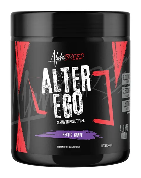 Alter Ego Pre-Workout Hectic Grape 40 Serves