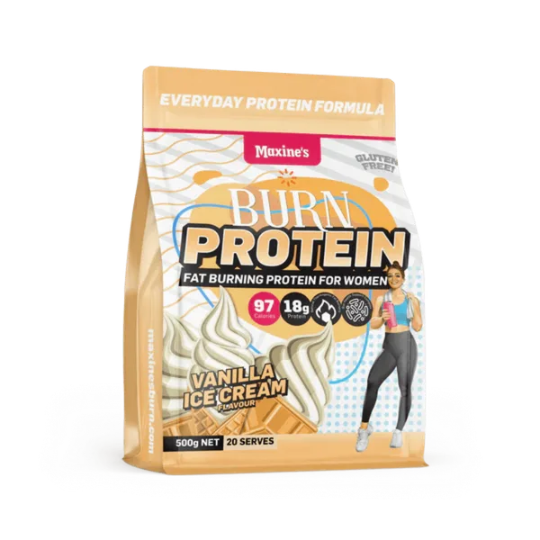 Maxine’s Burn Whey Protein Powder